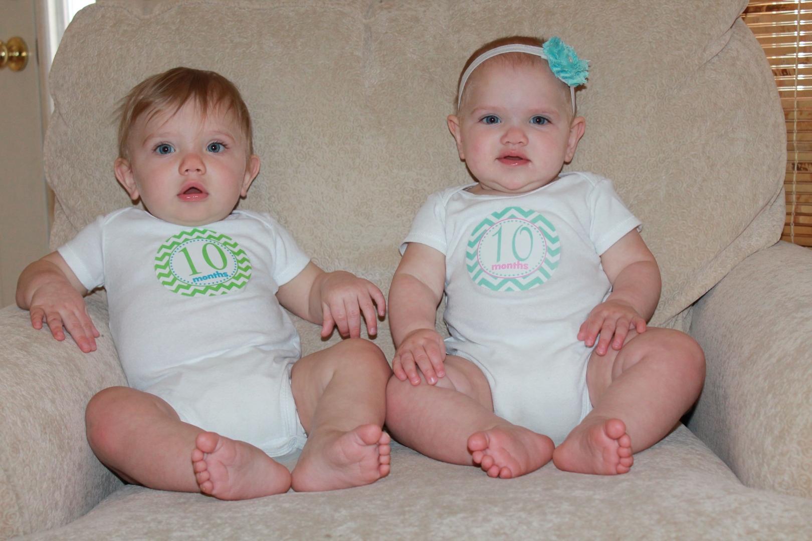 Eli & Emry Jane are 10 months! – christianson6